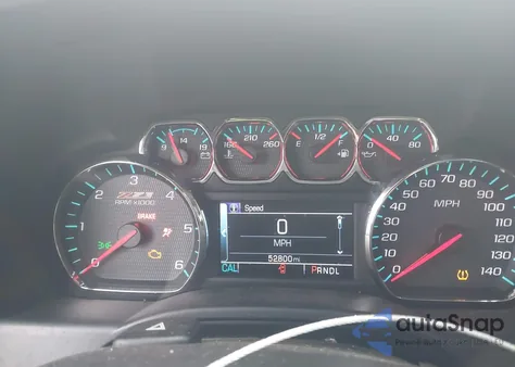 2017 Chevrolet Silverado 1500 2Lt из США, поврежденный, VIN 3GCUKREC4HG192355